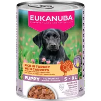 Eukanuba Canned puppies - CAN LC PUP AB TUR AND CAR 400 gr