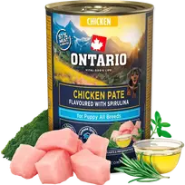 Ontario Puppy Chicken Pate with Spirulina Flavor, 400g