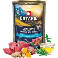 Ontario Dog Conserves - Adult Veal Pate with Turmeric Flavor 400g