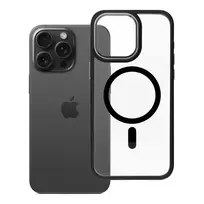 Roar Mag Bumper phone case with MagSafe support for iPhone 15 Pro Max, black