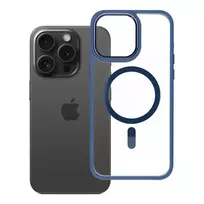 Roar MAG BUMPER phone case with MagSafe support for iPhone 15 Pro Max navy