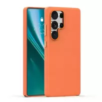 Etteri Elegant phone case with MagSafe support for Samsung Galaxy S25 Ultra (S938), orange