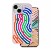 TFO DIY Snake phone case for iPhone 15 pink