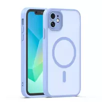TFO Mag Matt phone case with MagSafe support for iPhone 11 blue
