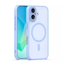 TFO Mag Matt phone case with MagSafe support for iPhone 16 blue