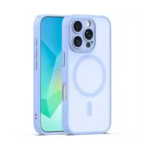 TFO Mag Matt phone case with MagSafe support for iPhone 16 Pro blue