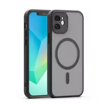 TFO Mag Matt phone case with MagSafe support for iPhone 12, black