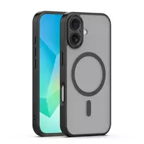 TFO Mag Matt phone case with MagSafe support for iPhone 16, black