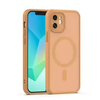 TFO Mag Matt phone case with MagSafe support for iPhone 12, brown