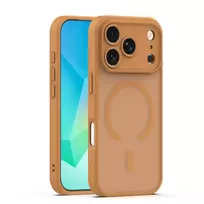 TFO Mag Matt phone case with MagSafe support for iPhone 17 Pro Max, brown