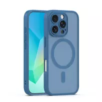 TFO Mag Matt phone case with MagSafe support for iPhone 16 Pro Max blue