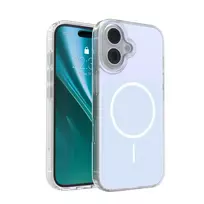 Etteri Hidden Pearl Epoxy Mag phone case for iPhone 16 blue