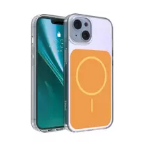 Etteri Hidden Pearl Epoxy Mag phone case for iPhone 14 orange