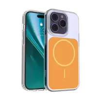 Etteri Hidden Pearl Epoxy Mag phone case for iPhone 14 Pro orange