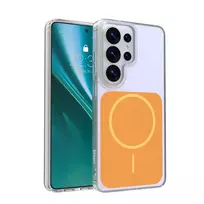 Etteri Hidden Pearl Epoxy Mag phone case for Samsung Galaxy S26 Ultra (S948) orange