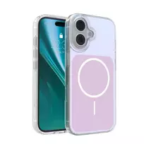 Etteri Hidden Pearl Epoxy Mag phone case for iPhone 16 pink
