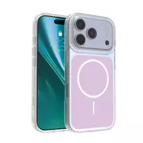 Etteri Hidden Pearl Epoxy Mag phone case for iPhone 17 Pro pink
