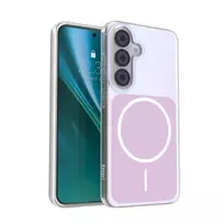 Etteri Hidden Pearl Epoxy Mag phone case for Samsung Galaxy S25 (S931) pink