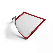 Duraframe Durable® Magnetic Whiteboard with Frame, Red, A4 Size, 5 per pack.