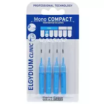 Elgydium Set of 4 Blue Interdental Brushes