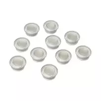 NOBO Magnets for glass board CLEAR, 10 pcs/pack, transparent