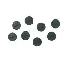NOBO Magnetic board magnets, 20 mm, pack of 8, black