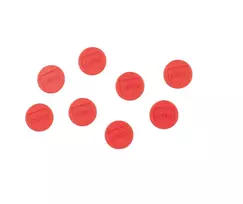 NOBO Whiteboard magnets, 20 mm, 8 pcs, red