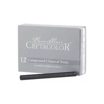 Grafitas Pressed coals, 8mm, length 94mm, hard
