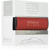 Millefiori Milano Icon Vanilla  AND  Wood Classic Car Air Freshener