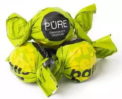 Pure Chocolate Dark chocolate truffles with protein peanut butter filling, 500g, PURE