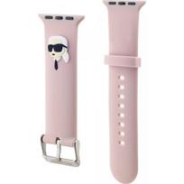 Karl Lagerfeld Karl Head NFT Watch Strap Apple Watch 42/ 44/ 45/ 46/ 49mm Pink