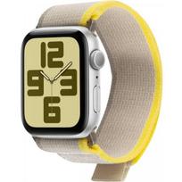 Obal:Me Tekstilinė apyrankė Apple Watch 42-49mm M-L smėlio geltonumo