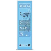 Hyte Y70 Touch Display Blueberry Milk Blue