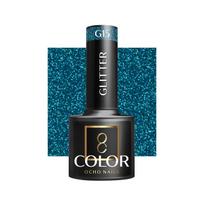 OCHO NAILS hibridinis nagų lakas Glitter G15, 5 g