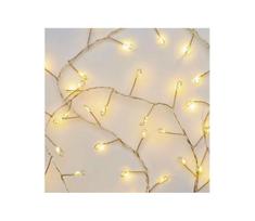LED girlianda 100xLED/3xAA 2,7m šiltai balta