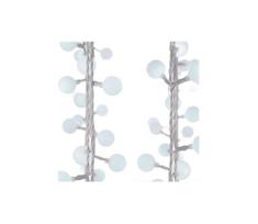 LED lauko girlianda 40xLED/9m IP44 šaltai balta