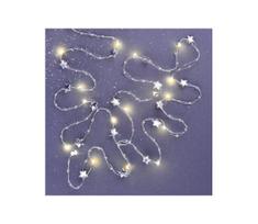 LED  girlianda 20xLED/2xAA 2,2 m šilta balta