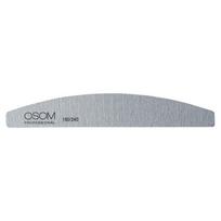Dildė nagams Osom Professional Half Moon Shape, zebra, 180/240, 1 vnt OSOMP1824