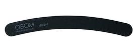 Dildė nagams Osom Professional, Banana Shape, black, EB18155180240 180/240, 1 vnt