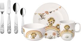 Villeroy & Boch Indai vaikams Roar like a Lion su stalo įrankiais 7 komp.