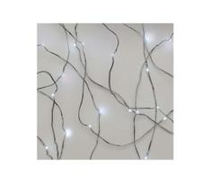 LED lauko girlianda 100xLED/15m IP44 šaltai balta