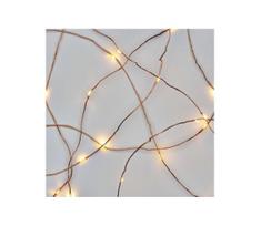 LED  girlianda 20xLED/2,4m šiltai balta