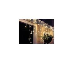 Solight 1V40-WW - LED lauko šviesų užuolaida 120xLED/230V 3 m IP44