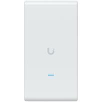 Ubiquiti U6-Mesh-Pro-EU Indoor/outdoor WiFi 6 AP with 4 spatial streams, an integrated super antenna, and a gigabit passthrough
