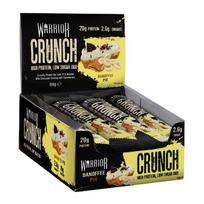 Warrior Crunch Batonėliai 12 x 64g skonis - Baltojo šokolado mochos