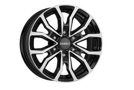 Ratlankis DEZENT KC dark R19x7.5 6x120 ET 52.5 CB 74.5 (Black/Polished) (1090 kg)