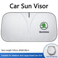 2025 m. naujo automobilio sulankstomas priekinio stiklo uždangalas nuo saulės, skirtas „Skoda Octavia Fabia Rapid Superb Kodiaq Scala Karoq Acce“