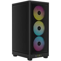 Corsair RGB AIRFLOW PC korpusas 2000D Black Mini-ITX Maitinimo blokas įtrauktas Ne SFX | CC-9011246-WW | 840006698739