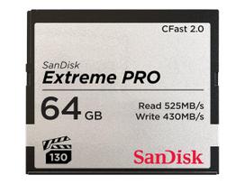 Karta SanDisk Extreme PRO CFast 64GB  (SDCFSP-064G-G46D) | SDCFSP-064G-G46D | 0619659144708