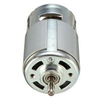 775 DC 12V-36V Variklis Rutulinis Guolis 3500-9000 RPM Didelis Sukimo Momentas Didelė Galia Mažas Triukšmas Elektroninės Įrangos Generatoriaus Dalys China Mainland